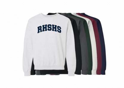 RHSHS Patch Gildan Heavy Blend Crewneck Sweatshirt
