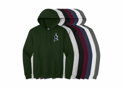 'Tower' Applique Gildan Heavy Blend Hoodie