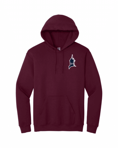 'Tower' Applique Gildan Heavy Blend Hoodie - Image 4