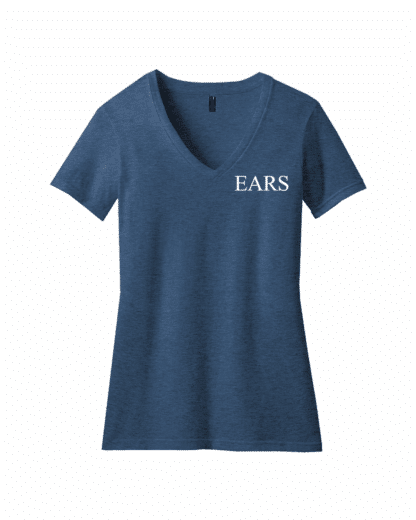 District Womens Perfect Blend CVC V-Neck Tee - Image 2