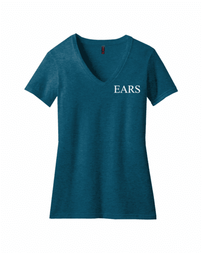 District Womens Perfect Blend CVC V-Neck Tee - Image 5