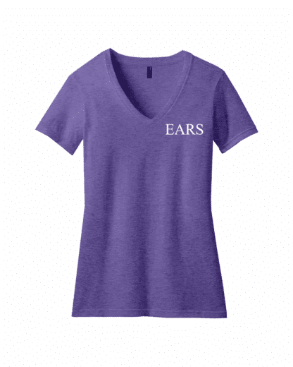 District Womens Perfect Blend CVC V-Neck Tee - Image 4