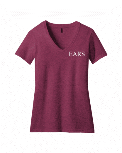 District Womens Perfect Blend CVC V-Neck Tee - Image 3