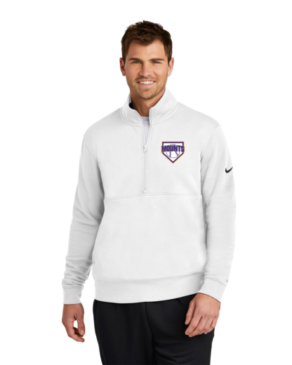 Nike Club Fleece 1/2 Zip Pullover - Image 6