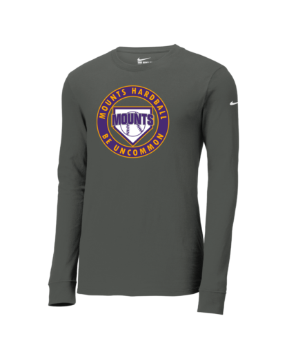 Nike Dri-FIT Cotton/Poly Long Sleeve Tee - Image 4