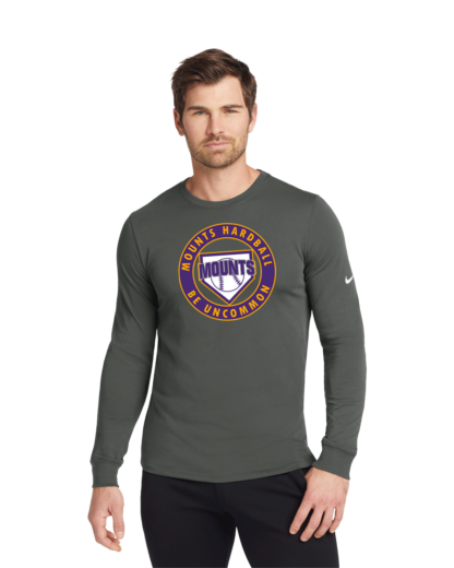 Nike Dri-FIT Cotton/Poly Long Sleeve Tee - Image 5