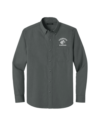 Port Authority® Long Sleeve Nailhead Easy Care Shirt - Image 4