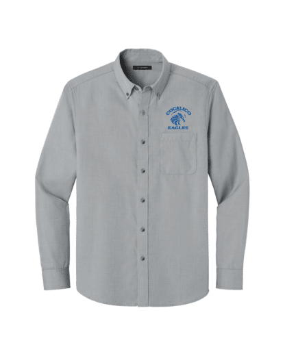 Port Authority® Long Sleeve Nailhead Easy Care Shirt - Image 6