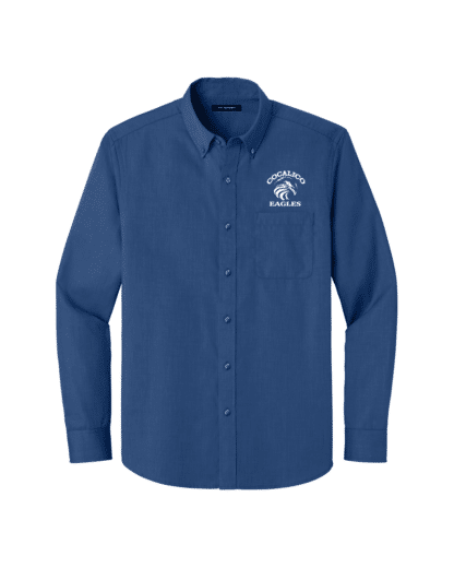 Port Authority® Long Sleeve Nailhead Easy Care Shirt - Image 5