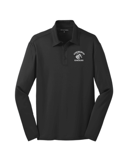 Port Authority® Silk Touch™ Performance Long Sleeve Polo - Image 4