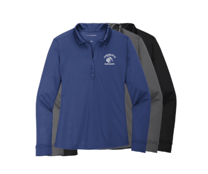 Port Authority® Silk Touch™ Performance Long Sleeve Polo - Image 7