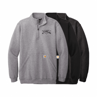 Carhartt Midweight 1/4 Zip Mock Neck Sweatshirt