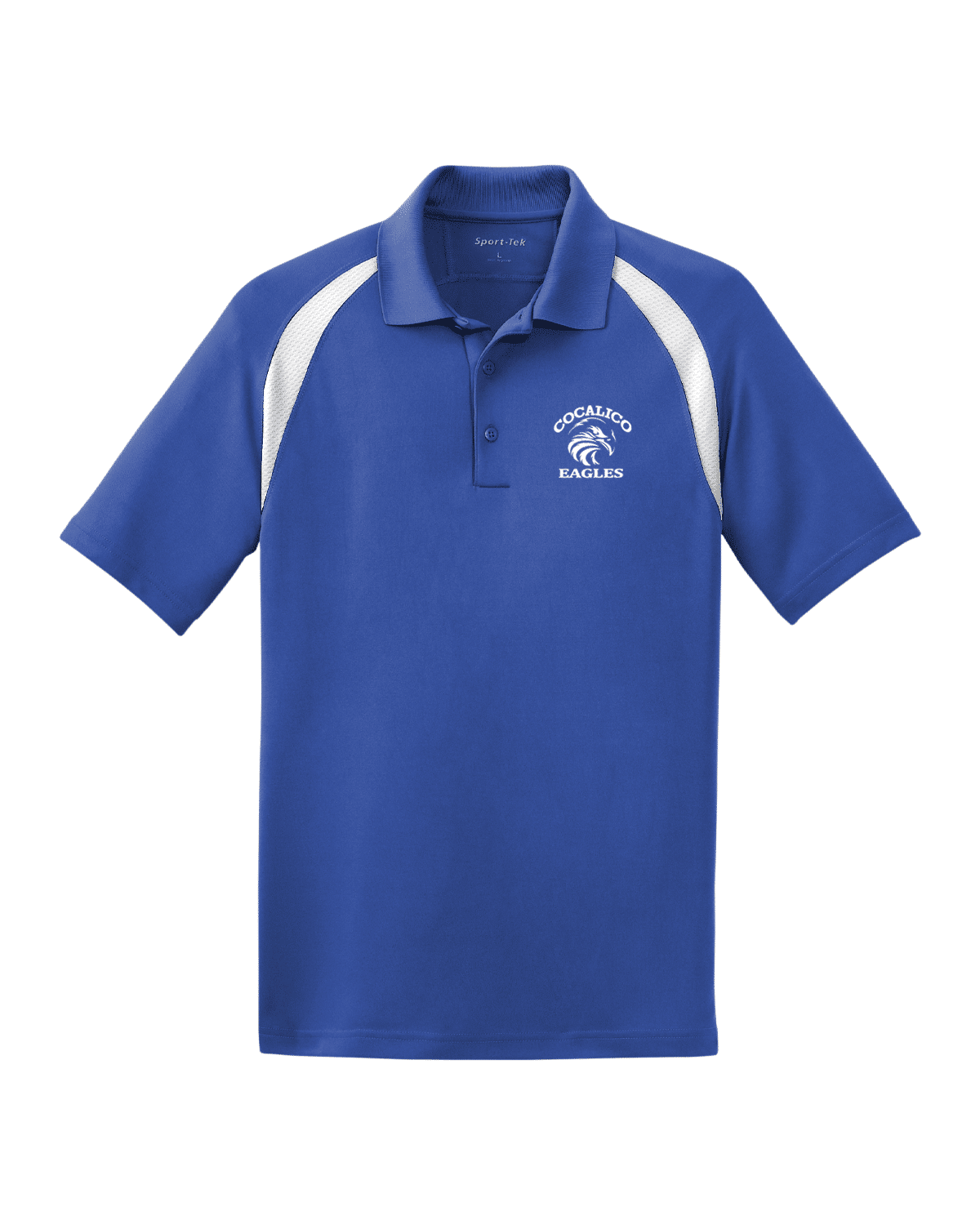 Sport-Tek Dry Zone Colorblock Raglan Polo