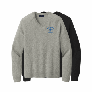 Brooks Brothers Cotton Stretch V-Neck Sweater
