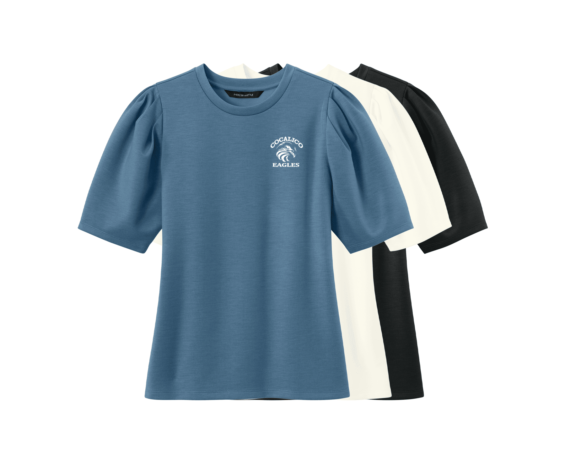 Mercer+Mettle Womens Short Sleeve Lite Spacer Top